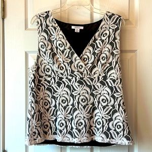 Lace Dressbarn Top, XL